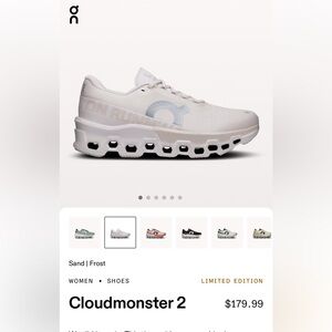 Cloudmonster 2 women’s limited edition